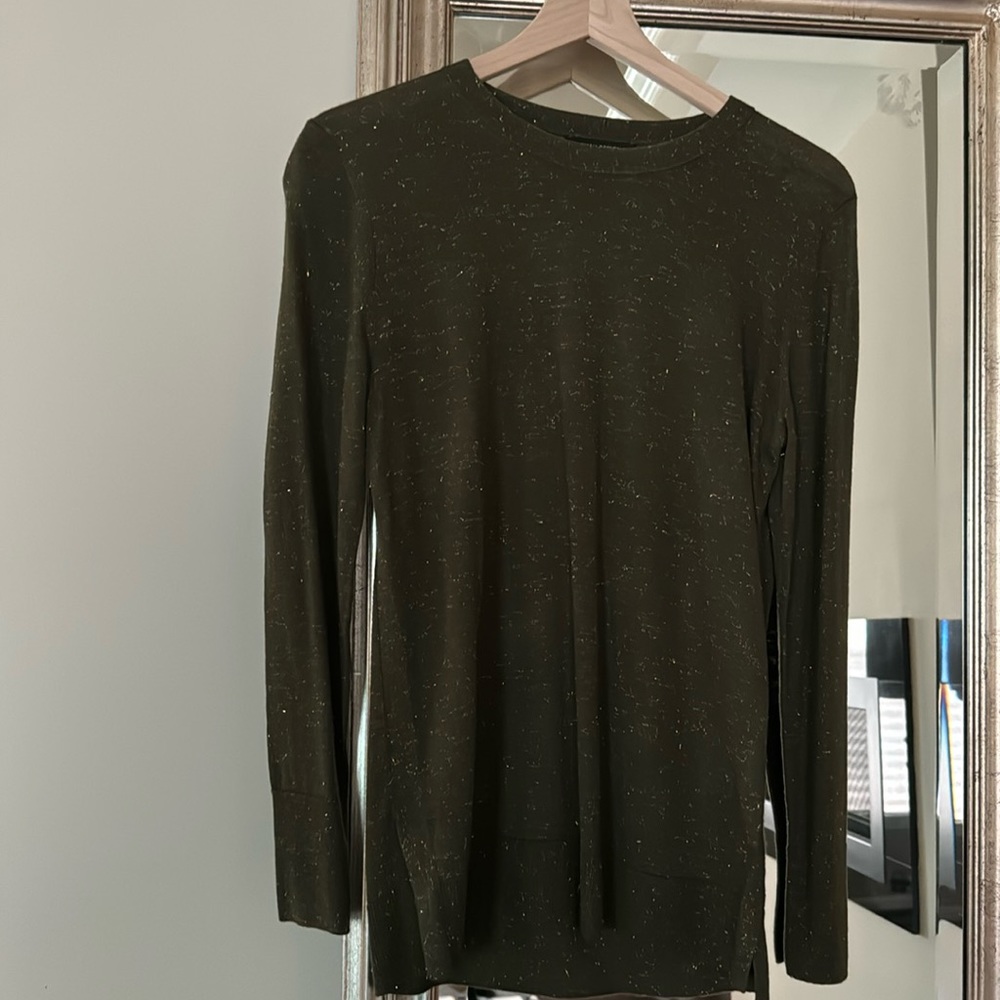 Banana Republic LS Green Shirt